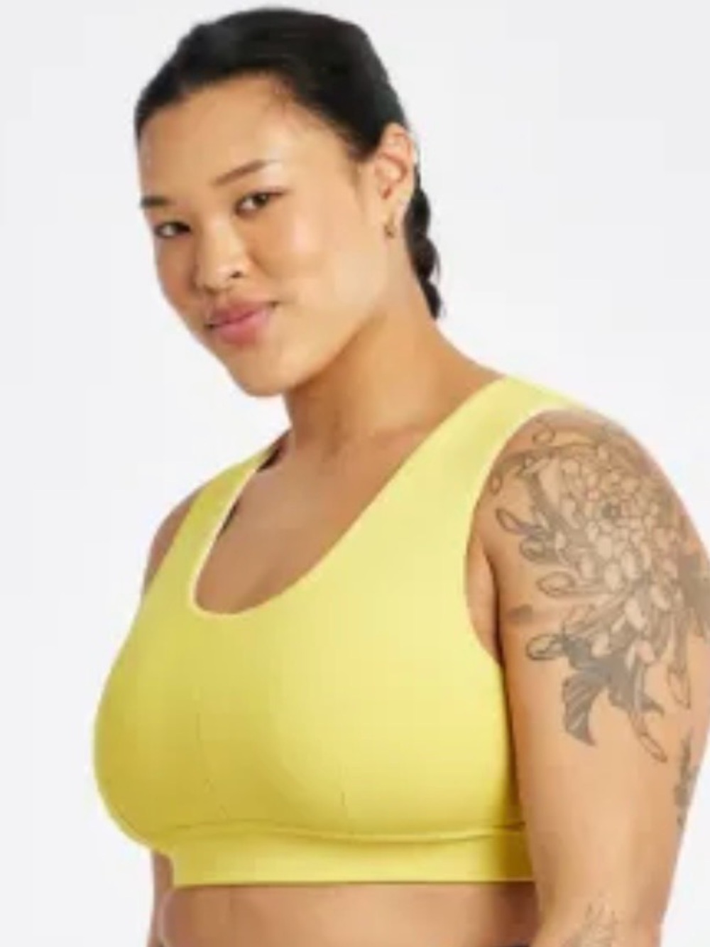 NWT Oiselle Saffron Yellow Flyout Bra